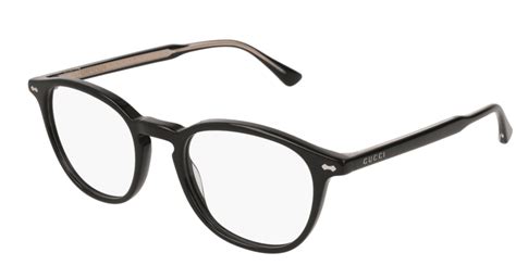 Gucci™ GG0187O 005 49 Black Eyeglasses 